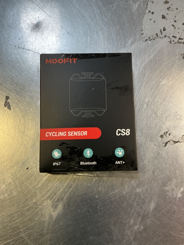 Photo 1 of moofit Cadence Sensor Bluetooth/ANT+ IP67 Waterproof Wireless RPM Cycling Spin Bike Cadence Sensor for Wahoo/OpenRider/Endomondo/TacX/TrainerRoad (MooFit app Unavailable)