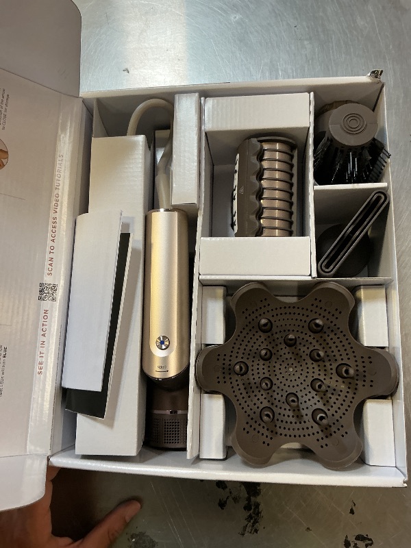 Photo 1 of Shark SpeedStyle Pro Flex Professional Performance High-Velocity Hair Dryer System with Scalp Shield & IQ Speed Styling and Drying Suite, Lightweight, Ionic, No Heat Damage, Mocha Silver, HD542