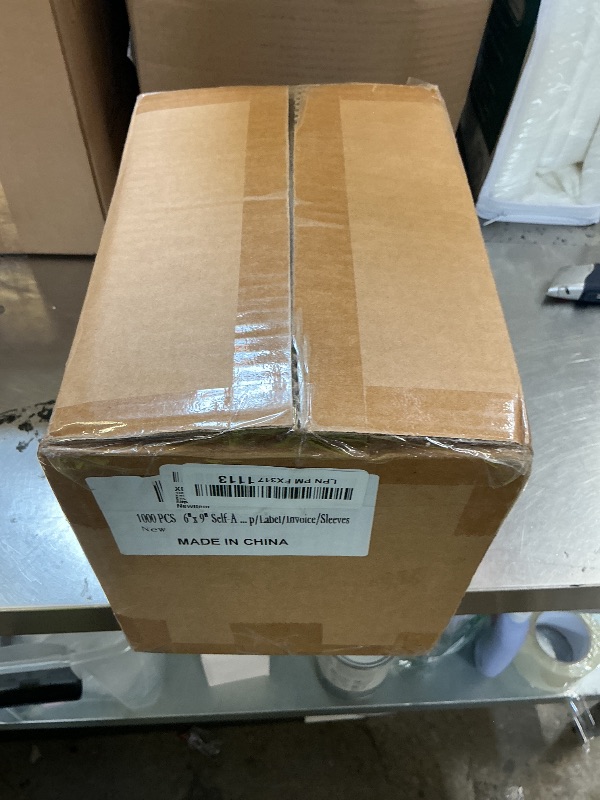 Photo 1 of 1000Pcs 6" x 9" Packing List Envelopes, Self-Adhesive Packing Ship Pouch Enclosed Bags Shipping | Clear Waterproof Mailing Pouches Bag for UPS Packing Sliping | Invoice | Sleeves