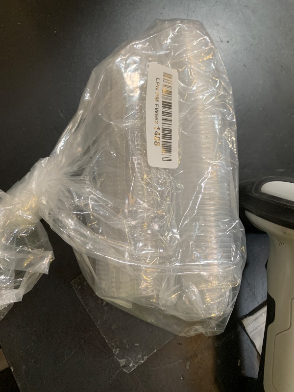 Photo 1 of {1.5 oz - 100 Sets} Clear Diposable Plastic Portion Cups With Lids, Small Mini Containers For Portion Controll, Jello Shots, Meal Prep, Sauce Cups, Slime, Condiments, Medicine, Dressings, Crafts, Disposable Souffle Cups & Much more