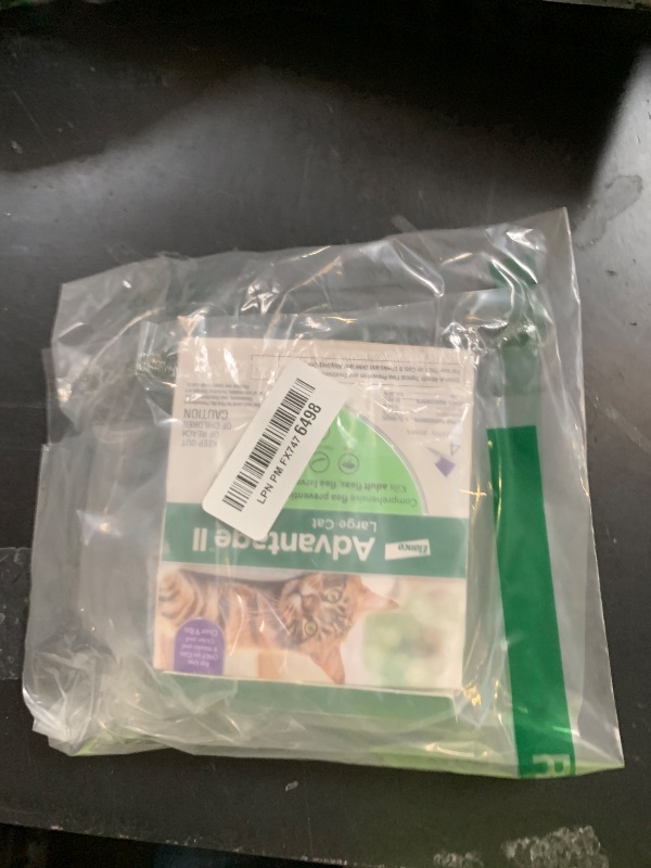 Photo 1 of Advantage II Large Cat Vet-Recommended Flea Treatment & Prevention | Cats Over 9 lbs. | 4-Month Supply