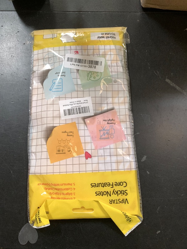 Photo 1 of (24 Pads) Sticky Notes 3x3 in Post, 12 Bright Colors Self-Stick Note Pads it, Strong Adhesive, Easy to Post for Home, Office, Notebook