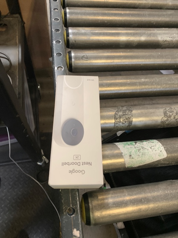 Photo 1 of Google Nest Doorbell (Wired, 3rd Gen) - 2K Video and Gemini, Live View, Night Vision, 2-Way Audio - Works with Google Home - 2025 Model - Linen