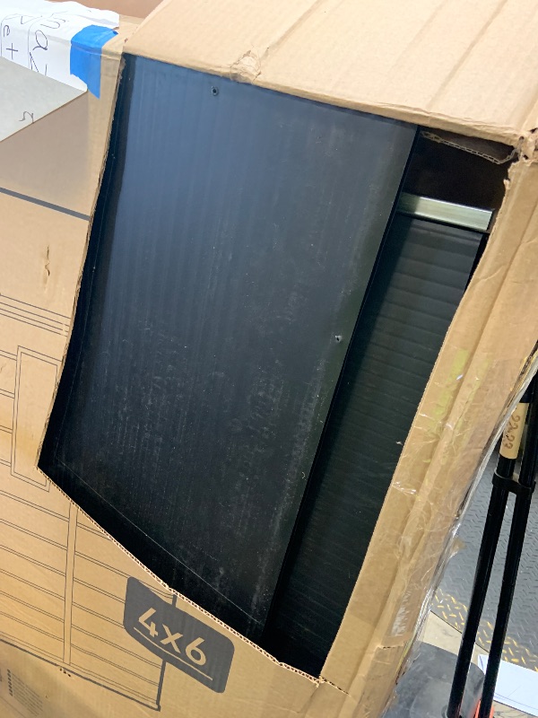 Photo 1 of Keter Manor 4x6 Resin Outdoor Storage Shed Kit-Perfect to Store Patio Furniture, Garden Tools Bike Accessories, Beach Chairs and Lawn Mower, Grey & White