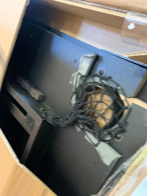 Photo 1 of GoSports 6 ft Foldable Pool Table - Portable Billiards Table with Accessories - Black with Gray Felt