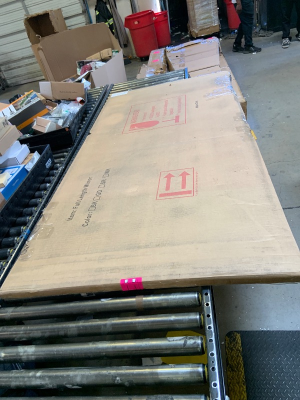 Photo 1 of InfiniGlass Home Gym Mirror - 80x40 Inch,3PCS Frameless Tempered Glass Full Body Mirror for Wall Mount - Ideal for Yoga, Workout, Bedroom, Dance Studio (Silver)