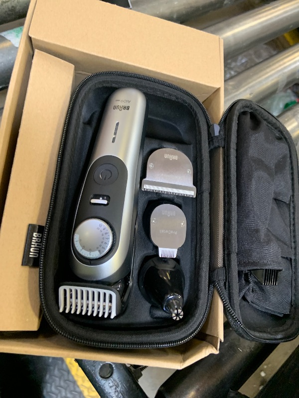 Photo 1 of Braun Series 9 PRO All-in-One Beard & Body Grooming Kit for Men, Cordless Trimmer, Hair Clippers & Shaver for Face, Hair & Body with Gillette Labs Razor, AIO 9570