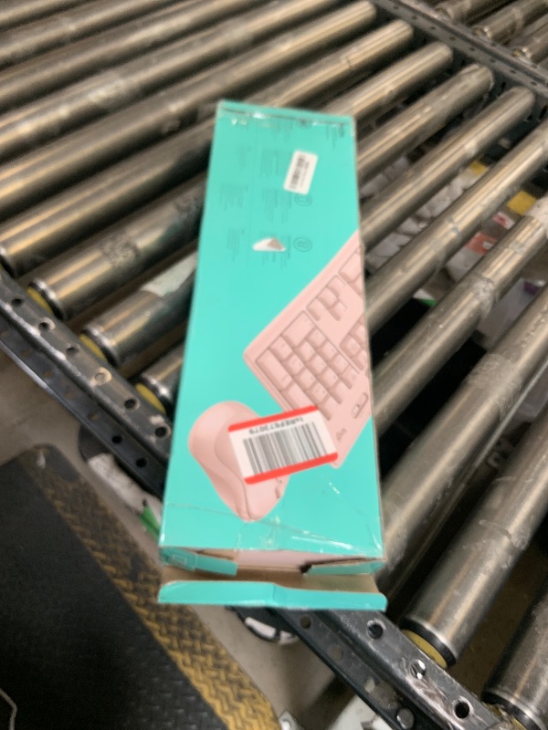 Photo 1 of Logitech MK270 Wireless Keyboard and Mouse Combo for Windows, 2.4 GHz Wireless, Compact Mouse, 8 Multimedia and Shortcut Keys, 2-Year Battery Life, for PC, Laptop - Rose