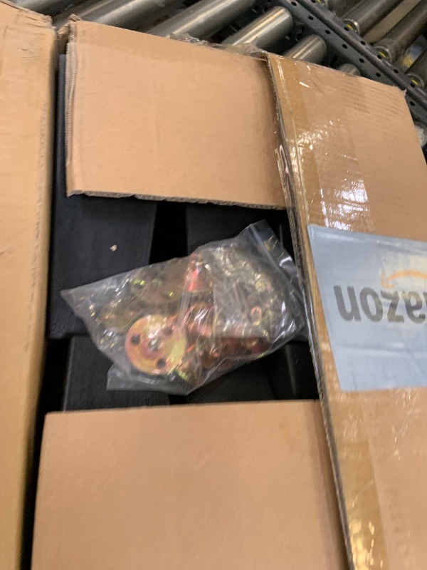 Photo 1 of TURSTIN 16 Pack 8 Inch Furniture Legs Plastic Sofa Couch Legs Square Tapered Feet Sofa Legs with M8 T-Nuts Screws for Legs Sofas Chairs Cabinets Dressers Beds, Black