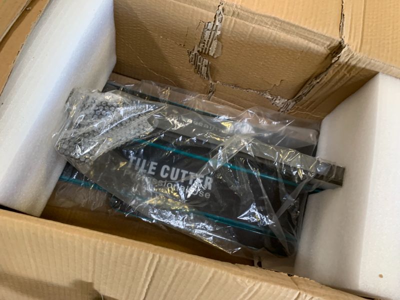 Photo 1 of Mophorn 48 Inch Tile Cutter Single Rail Double Brackets Manual Tile Cutter 3/5 in Cap w/Precise Laser Manual Cutter Tools for Precision Cutting (48 Inch)