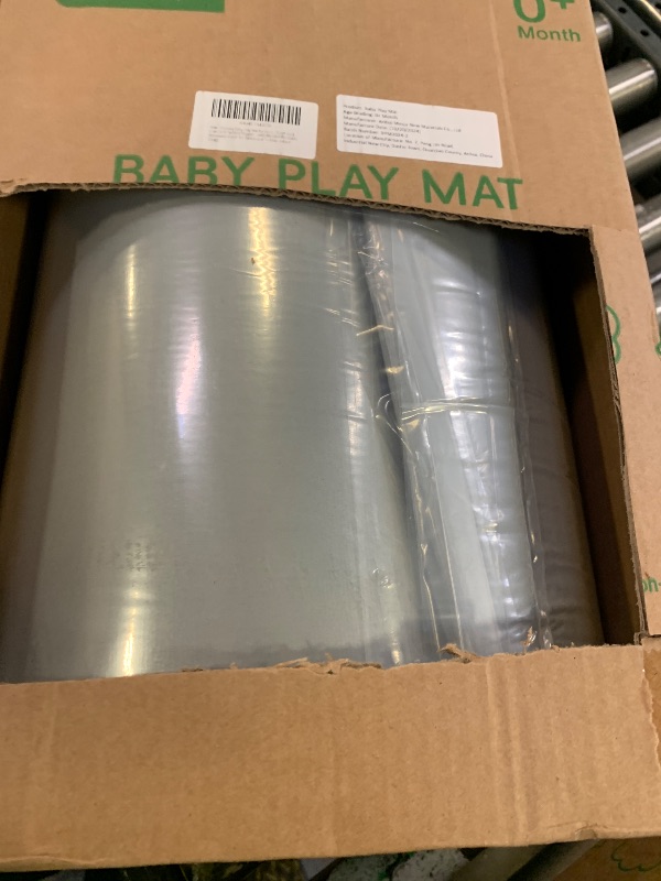 Photo 1 of Uniency Thick Foam Floor Mat, 71"x59" Non-Slip Soft Cushioned Mat for Home & Office, Non-Toxic Floor Cushion for Living Room, Bedroom, Yoga, Pets & Play(Grey)