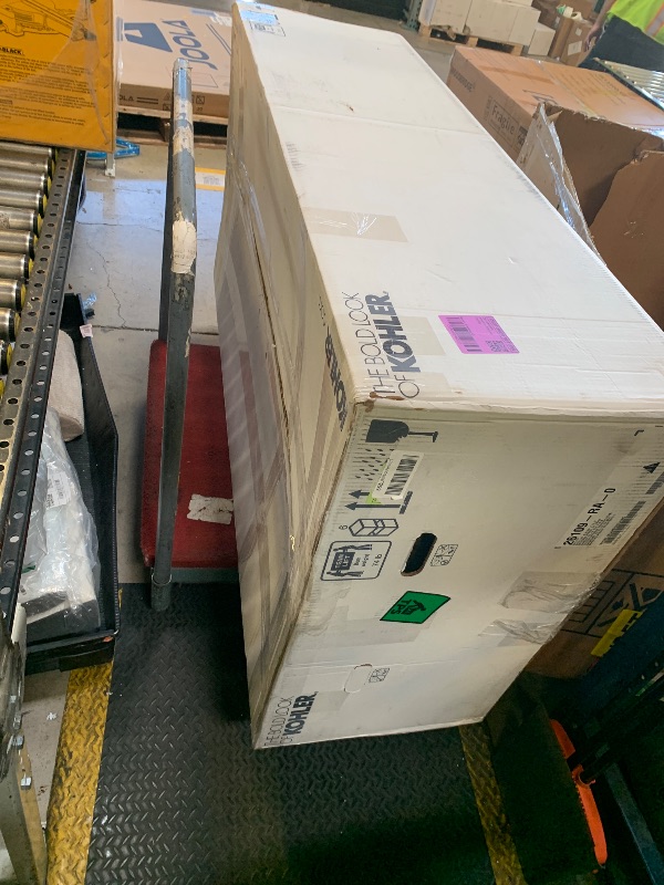 Photo 1 of KOHLER K-26109-RA-0 Entity 60-Inch x 30-Inch Alcove Bath with Integral apron, integral flange and right hand drain, White