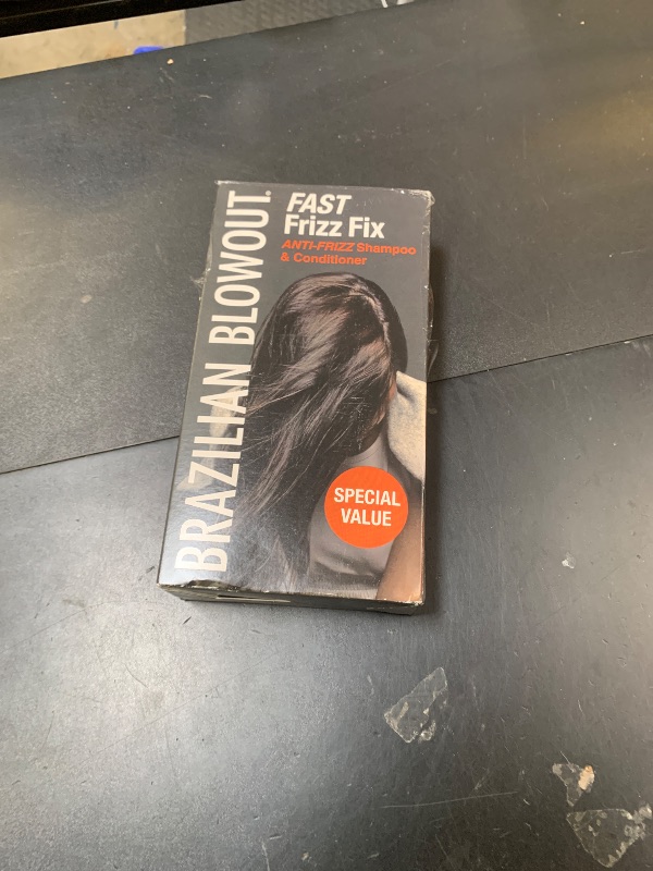 Photo 1 of Brazilian Blowout Anti-Frizz Shampoo & Conditioner,2 count (Pack of 1)