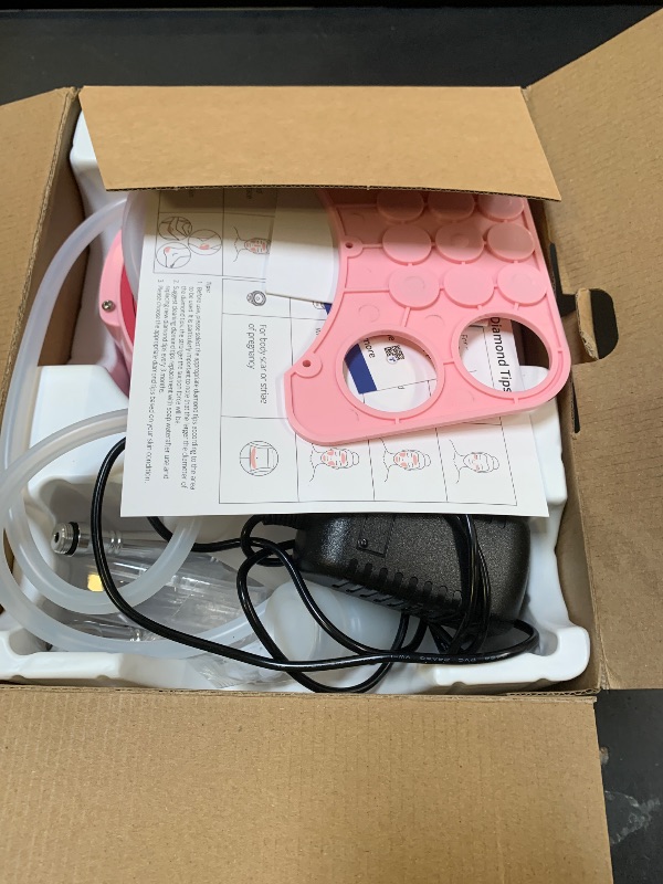 Photo 1 of Diamond Microdermabrasion Machine Professional for Facial UNOISETION 3 in 1 Home Microdermabrasion Machine for Skin Exfoliating, Blackhead Removal, Spray Facial Moisturizing