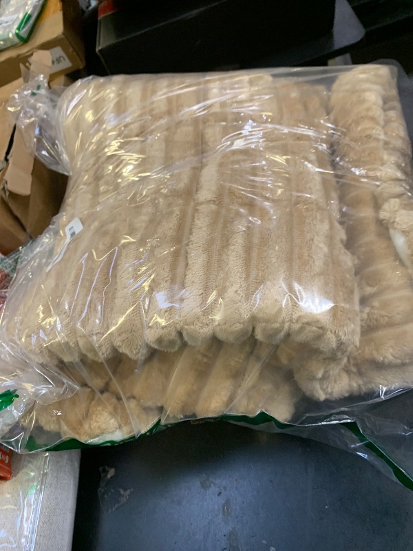 Photo 1 of Smiry Couch Cover for Dogs Washable, Non Slip Fuzzy Pet Couch Covers for 3 Cushion Sofa Pet Friendly, Thick Soft Sofa Slipcovers Cushion Protector (Camel, 27.6" x 59")