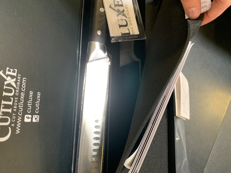 Photo 1 of 1 pc only******Cutluxe Butcher Knife Set – BBQ Brisket, Breaking & Boning Knife – Slicing Carving Knife Set for Meat Cutting, Ultra Sharp German Steel, Full Tang, Ergonomic Handles, Grilling Gifts for Men