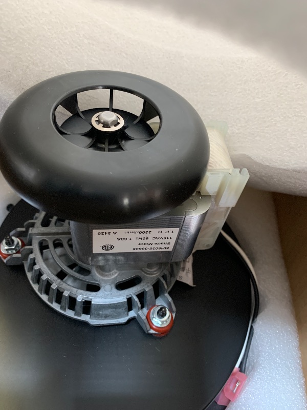 Photo 1 of Hiorucet Furnace Draft Inducer Motor for FASCO A200, Lennox 7002-2975, 24W95, 31L5501, 45L61, 101202-01, 102359-01, Rotom LB113219A, FB-RFB495, Furnace Blower Motor 115V, Shade Motor