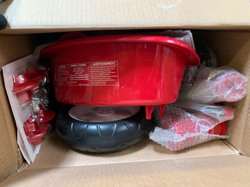 Photo 1 of Radio Flyer Red Rider Trike, Ages 2.5-5, Adjustable Seat, Steel Construction, Quiet Ride Wheels, Storage Bin, Comfort Grip Handlebars, Tricycle for Toddlers, Amazon Exclusive