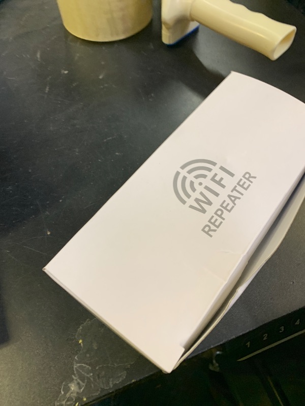 Photo 1 of WiFi Extender Signal Booster, Dual Band 5.8GHz&2.4GHz, WiFi Booster Covers Up to 10000 Sq.ft, WiFi Repeater 1.2Gbps with Ethernet Port, One-tap Setup, Made for USA