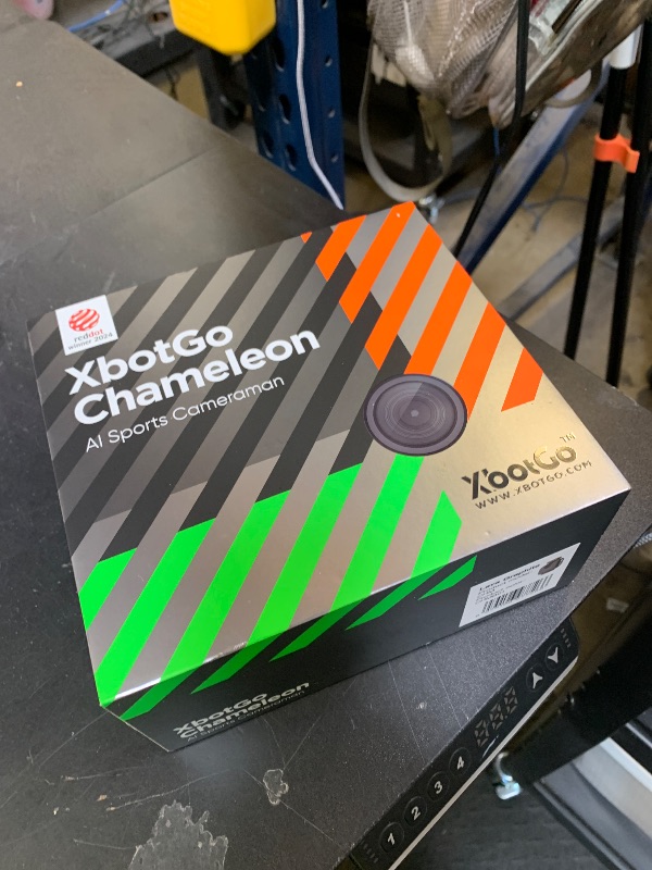 Photo 1 of XbotGo Chameleon AI Auto Sports Action Camera - 4K 60FPS Soccer Camera and Basketball Tracking Camera for Team Sports, Live Streaming, No Subscription, Works with iOS & Android (Lava Graphite)