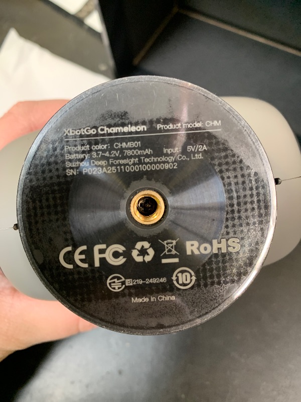 Photo 1 of XbotGo Chameleon AI Auto Sports Action Camera - 4K 60FPS Soccer Camera and Basketball Tracking Camera for Team Sports, Live Streaming, No Subscription, Works with iOS & Android (Lava Graphite)