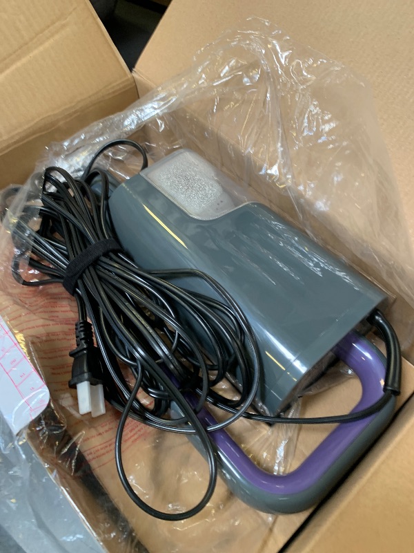 Photo 1 of Gatlei Steam Mop, Steam Cleaner with 400ML Water Tank, 2 Washable Pads, 23FT Power Cable floor steamer, Detachable Steam Mops for sealed Hard Floors, Marble, Stone, Hardwood (Lavender)