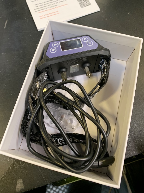 Photo 1 of E-FENCE GPS Wireless Dog Collar Fence System,Electric Fence for Dogs,Adjustable Warning Strength,Pet Containment System, Outdoor Use Only