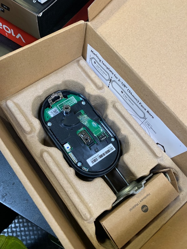 Photo 1 of Yale Matte Black Keyed Deadbolt Smart Lock with Google Matter, YRD510-MT1-BLK