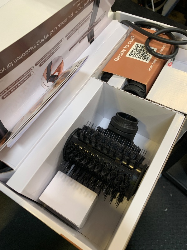 Photo 1 of Shark FlexStyle Air Styling & Drying System, Powerful Hair Blow Dryer & Multi-Styler with Auto-Wrap Curlers, Oval Brush, Concentrator Attachment, Mocha, HD431BR