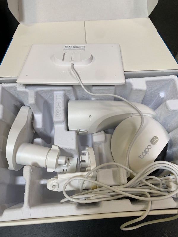 Photo 1 of Tapo 4K Outdoor Pan/Tilt Wireless Security Camera - Battery with Solar Charging, 360° Motion Track, 24/7 Capture, Person/Vehicle Detection, Subscription-Free Local Storage or Optional Cloud, C660 KIT