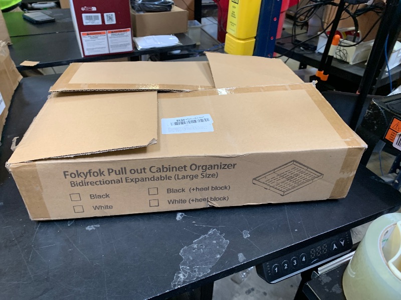 Photo 1 of Pull out Cabinet Organizer,Expandable Width(11"-21"),Depth(17"-24") with 3 Rails,Roll out Drawers,No Drill Adjustable Slide out Shelves for Kitchen,Pantry,for Both Lip and Lip-Free Cabinets,White(1PC)
