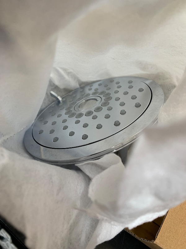 Photo 1 of KOHLER 22169-CP Forté® Three-function showerhead, 2.5 GPM, Corrosion Resistant, Full Coverage, Pulsating Massage, Silk Spray, Polished Chrome