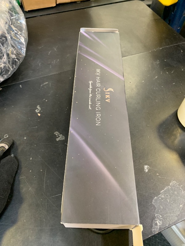 Photo 1 of 1 1/2 inch Extra Long Barrel Curling Iron, 1.5 Inch Large Barrel for Long Hair Ceramic Tourmaline