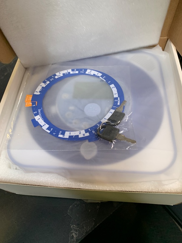 Photo 1 of 28-Day(1X) Automatic Pill Dispenser – One-Press Daily Dispense, Easy-to-Use Slide-Door Cup, Sound & Light Alerts, Moisture-Proof Dual Desiccants, Large Compartments for Tablets & Capsules