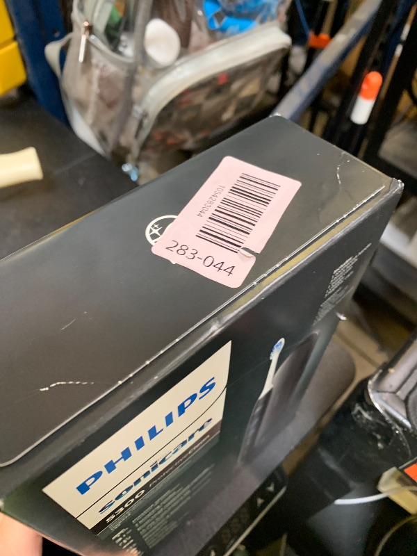 Photo 1 of Philips Sonicare ProtectiveClean 5300 Rechargeable Electric Toothbrush, with Pressure Sensor, 3 Cleaning Modes, SmarTimer and QuadPacer, with 2 Bonus Brush Heads, Travel Case, Black, Model HX6423/34