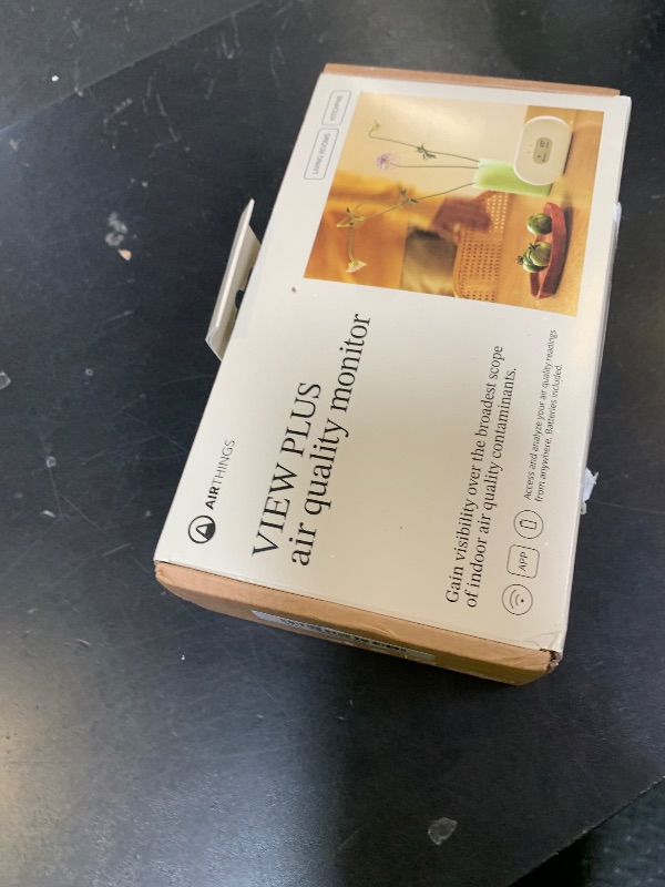 Photo 1 of Airthings 2960 View Plus - Battery Powered Radon & Air Quality Monitor (PM, CO2, VOC, Humidity, Temp, Pressure)