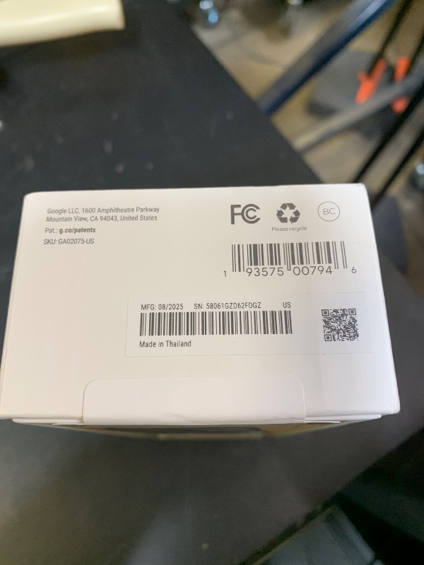 Photo 1 of Google Nest Doorbell (Battery) - Ivy (FACTORY SEALED)