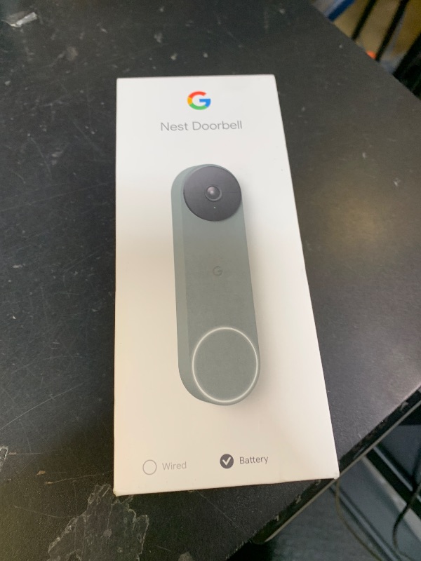 Photo 1 of Google Nest Doorbell (Battery) - Ivy (FACTORY SEALED)