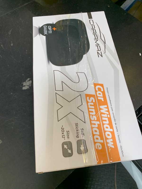 Photo 1 of CARAMAZ Car Window Shade for Baby with Certified UV-Protection 2 Pack - 20"x12"