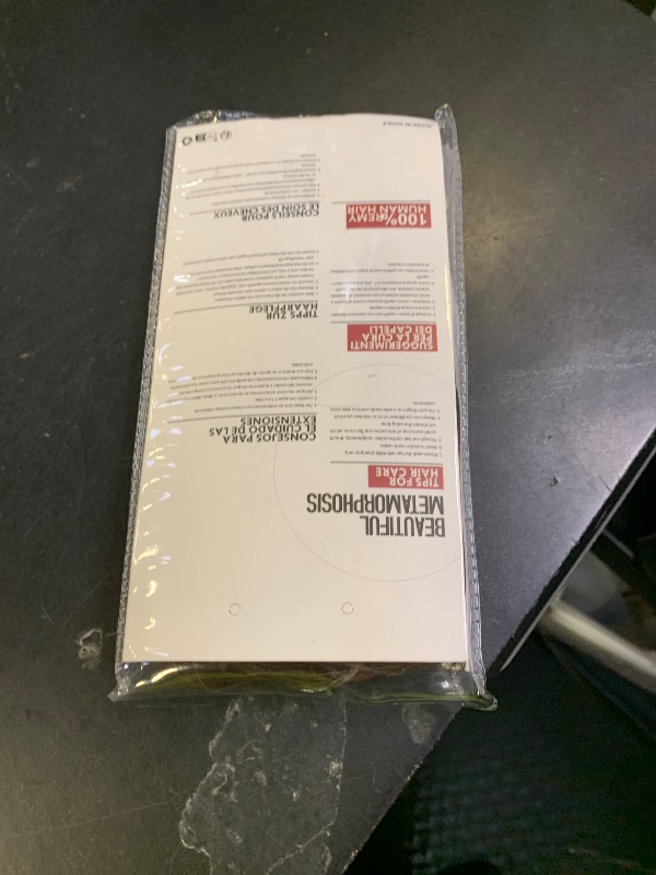 Photo 1 of S-noilite Halo Hair Extension Invisible Wire in Real Remy Human Hair Extensions with Clips Adjustable Hidden Wire in Hair Extension for Women 18 inch Medium Brown