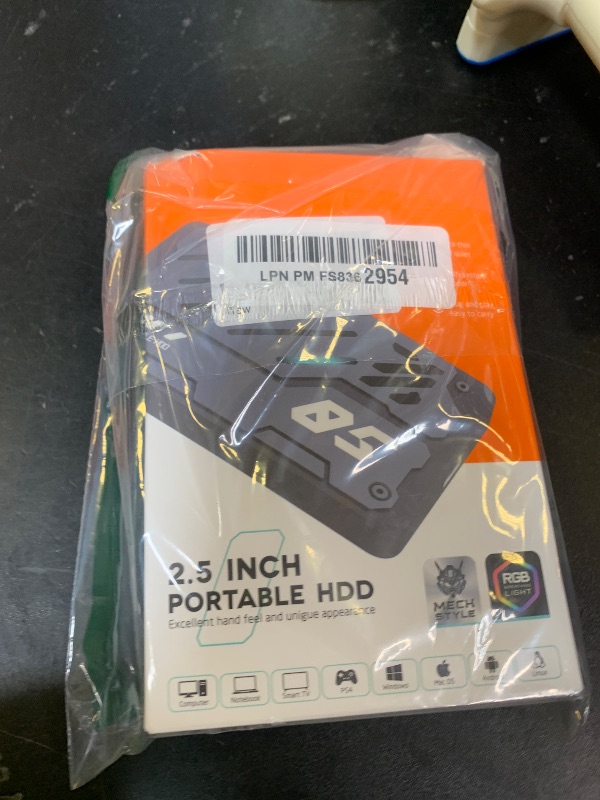 Photo 1 of Tianken Ultra Slim Portable External Hard Drive USB 3.0 HDD Storage for PC, Laptop, Mac, Xbox one, PS4, PS5 (320GB)