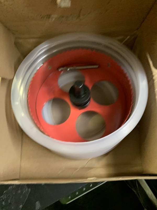 Photo 1 of ANGELSWORD 6-1/4 Inch Hole Saw (Bi-Metal) for Recessed Lights Can Lights with Dust Bowl