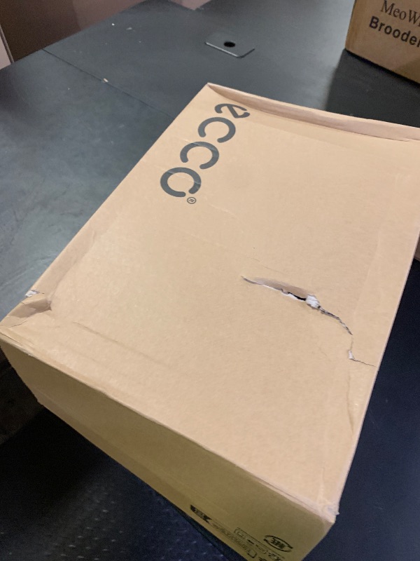 Photo 1 of ECCO Men's Rugged Track Plain Toe Low Waterproof Hiking Shoe, Black, 9-9.5