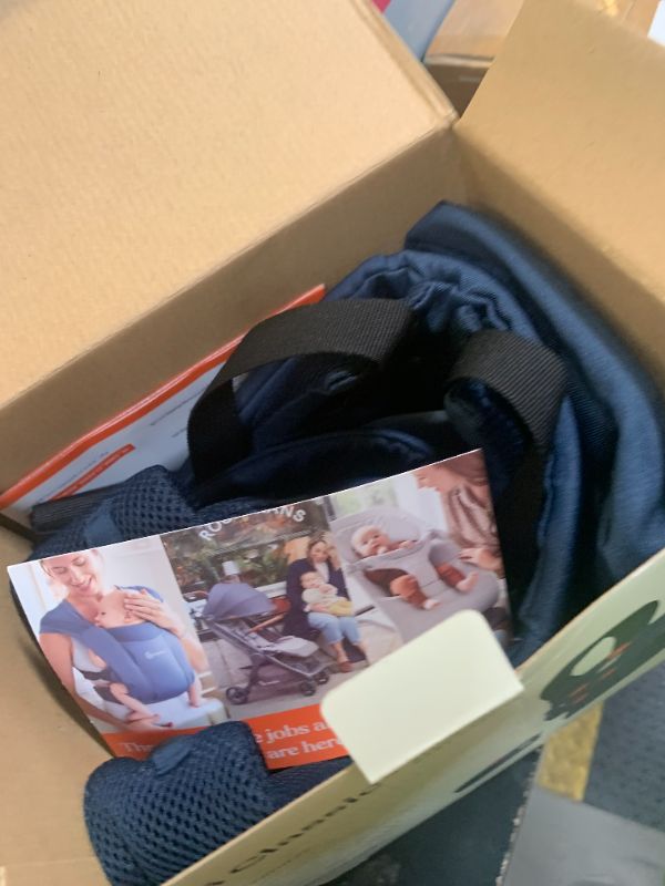 Photo 1 of Ergobaby Omni Classic (formerly OMNI 360) All-Position Baby Carrier for Newborn to Toddler with Lumbar Support and Cool Air Mesh, 7-45 Pounds, Midnight Blue, One Size