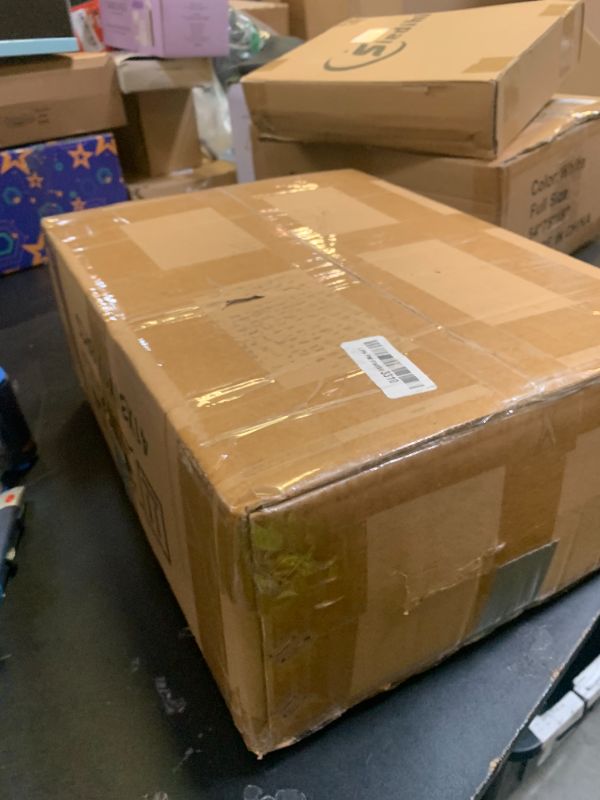 Photo 1 of Fivenl 8 Pcs Cake Stand White Metal Dessert Table Display Set, 3-Tier Cupcake Stand, Cake Display Tower and Cookie Tray Rack Serving Tray for Birthday Party, Weddings, Baby Shower (White)