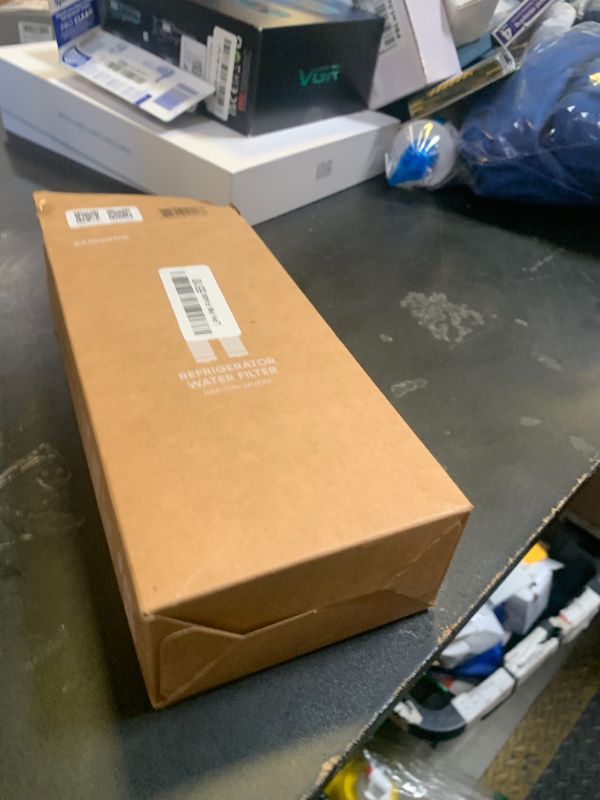 Photo 1 of Samsung HAF-CIN-2P/EXP Genuine Refrigerator Water Filter, Reduces 99% of Harmful Contaminants for Clean, Clear Drinking Water, 6-Month Life, Easy Install, Pack of 2