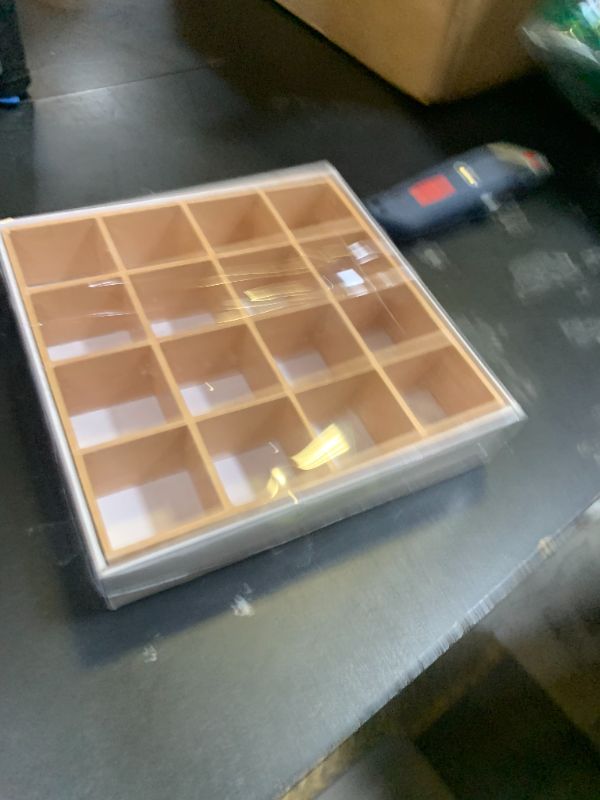 Photo 1 of 1: 12 Dollhouse Miniature Wooden Storage Rack 16 Grid Shelves Doll House Wall Rack Bookshelf Display Dollhouse Furniture Accessories