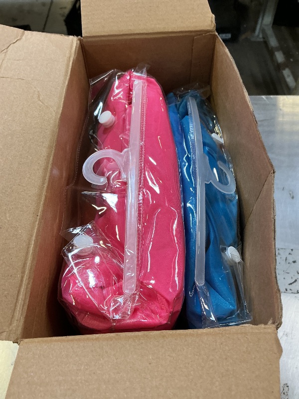 Photo 1 of Ramede 2 Pcs Giant Inflatable Baby Costume 96 Inch Gender Reveal Ideas Boy and Girl Blow Costume Outfit for Adult Baby Shower Gender Reveal Party Halloween Christmas Cosplay Supplies