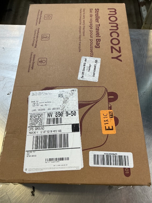 Photo 1 of Momcozy Stroller Travel Bag for Airplane | Suit ClickGo Stroller | Compatible with Strollers Folded Dimensions of 22.1 X 17.3 X 9.8 Inch | Fit Most Major Brand | Hand-held ? Back-carrying