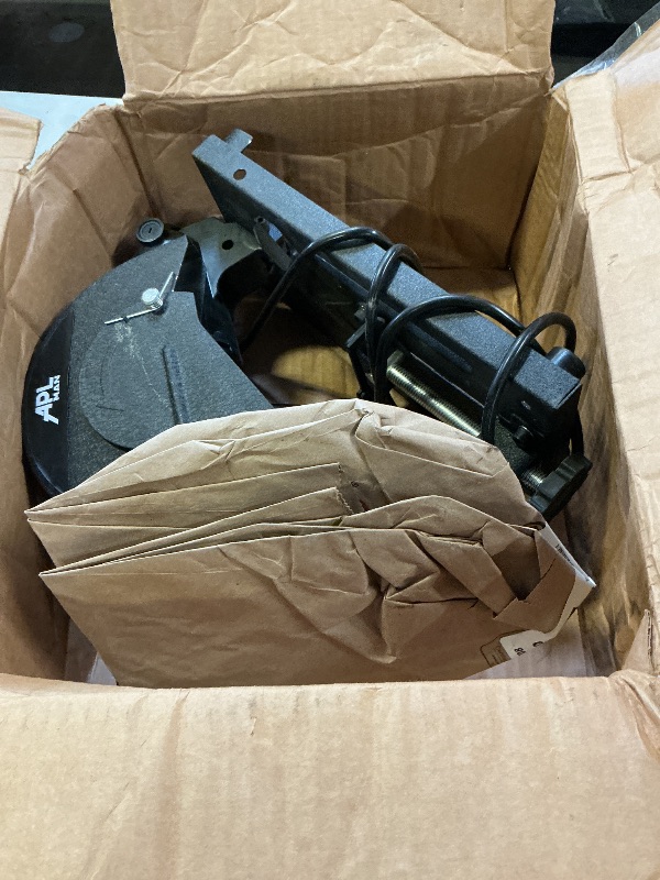 Photo 1 of APLMAN 6 Inch Cut off Saw Metal Cutting Chop Saw Miter Saw 45° Angle iron/Rebar/Iron/Plastic Cutting
